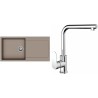 Set StrongSinks S3 (drez Zala 1000 Béžová + batéria Stréva Chróm)