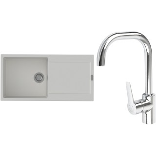 Set StrongSinks S3 (drez Zala 1000 Biela + batéria Garonne Chróm)