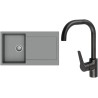 Set StrongSinks S3 (drez Zala 860 Sivá + batéria Garonne Čierna matná)