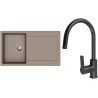 Set StrongSinks S3 (drez Zala 860 Béžová + batéria Loira Čierna matná)