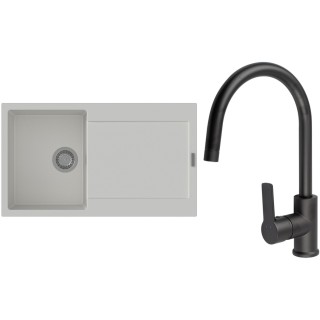 Set StrongSinks S3 (drez Zala 860 Biela + batéria Loira Čierna matná)