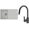 Set StrongSinks S3 (drez Zala 860 Biela + batéria Loira Čierna matná)