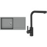 Set StrongSinks S3 (drez Zala 1000 Sivá + batéria Ipoly Čierna matná)