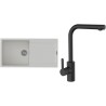 Set StrongSinks S3 (drez Zala 1000 Biela + batéria Ipoly Čierna matná)