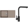 Set StrongSinks S3 (drez Zala 1000 Béžová + batéria Ipoly Čierna matná)