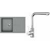 Set StrongSinks S3 (drez Labe 780 Sivá + batéria Stréva Chróm)