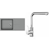 Set StrongSinks S3 (drez Labe 1000 Sivá + batéria Stréva Chróm)
