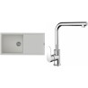Set StrongSinks S3 (drez Labe 1000 Biela + batéria Stréva Chróm)