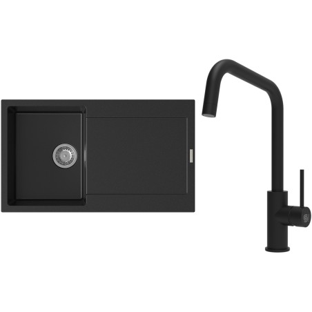 Set StrongSinks S3 (drez Zala 860 Čierna + batéria Arda Čierna matná)