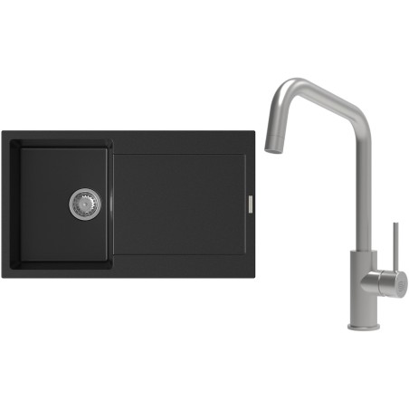 Set StrongSinks S3 (drez Zala 860 Čierna + batéria Arda Nerez)