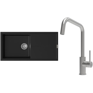 Set StrongSinks S3 (drez Labe 1000 Čierna + batéria Arda Nerez)