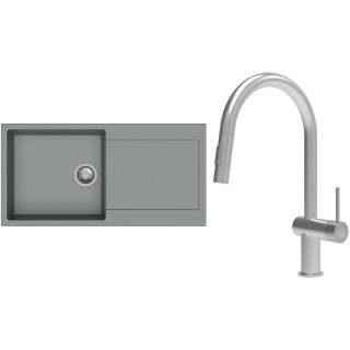 Set StrongSinks S3 (drez Zala 1000 Sivá + batéria Neris Celonerez)