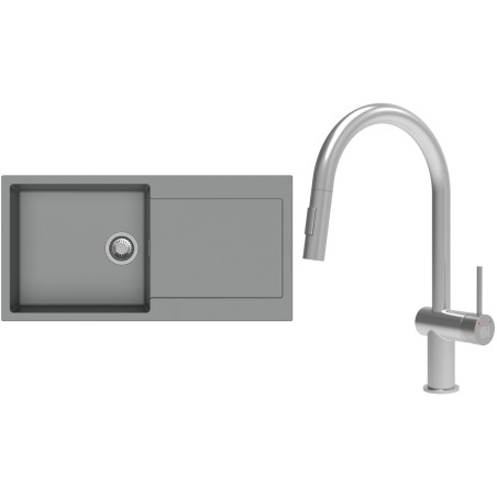 Set StrongSinks S3 (drez Zala 1000 Sivá + batéria Neris Celonerez)