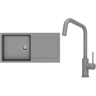 Set StrongSinks S3 (drez Zala 1000 Sivá + batéria Arda Sivá)