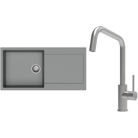 Set StrongSinks S3 (drez Zala 1000 Sivá + batéria Arda Nerez)