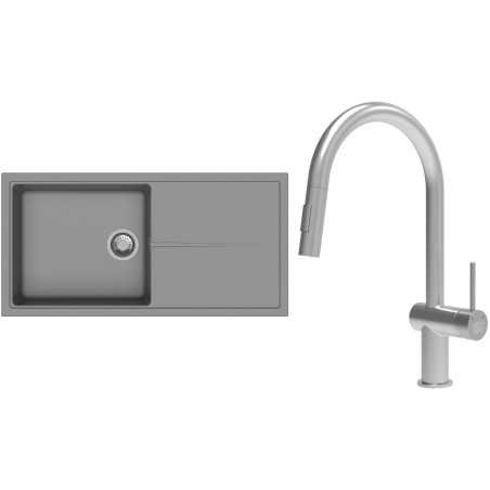 Set StrongSinks S3 (drez Labe 1000 Sivá + batéria Neris Celonerez)