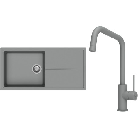 Set StrongSinks S3 (drez Labe 1000 Sivá + batéria Arda Sivá)
