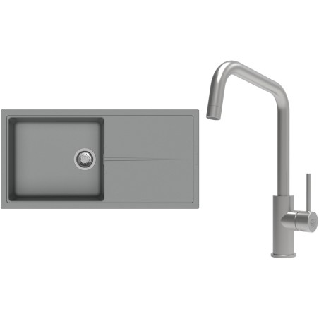 Set StrongSinks S3 (drez Labe 1000 Sivá + batéria Arda Nerez)