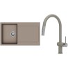 Set StrongSinks S3 (drez Zala 860 Béžová + batéria Neris Béžová, nerezová koncovka)