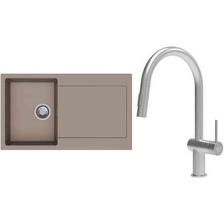 Set StrongSinks S3 (drez Zala 860 Béžová + batéria Neris Celonerez)