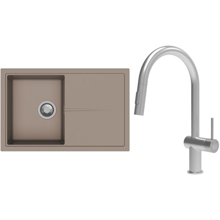 Set StrongSinks S3 (drez Labe 780 Béžová + batéria Neris Celonerez)