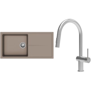 Set StrongSinks S3 (drez Labe 1000 Béžová + batéria Neris Celonerez)