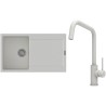Set StrongSinks S3 (drez Zala 860 Biela + batéria Arda Biela)