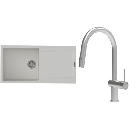 Set StrongSinks S3 (drez Zala 1000 Biela + batéria Neris Celonerez)