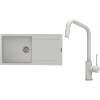 Set StrongSinks S3 (drez Zala 1000 Biela + batéria Arda Biela)