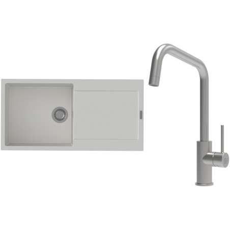 Set StrongSinks S3 (drez Zala 1000 Biela + batéria Arda Nerez)