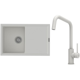Set StrongSinks S3 (drez Labe 780 Biela + batéria Arda Biela)