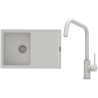 Set StrongSinks S3 (drez Labe 780 Biela + batéria Arda Biela)
