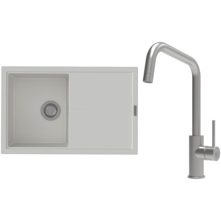 Set StrongSinks S3 (drez Labe 780 Biela + batéria Arda Nerez)