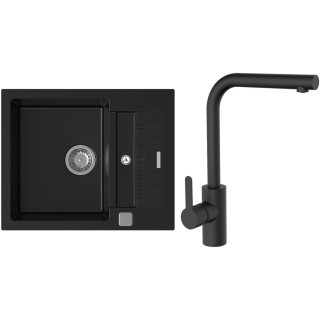 Set StrongSinks S3 (drez Vardar 615 Čierna + batéria Ipoly Čierna matná)