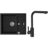 Set StrongSinks S3 (drez Vardar 615 Čierna + batéria Ipoly Čierna matná)