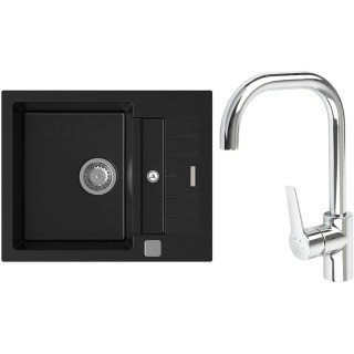 Set StrongSinks S3 (drez Vardar 615 Čierna + batéria Garonne Chróm)