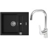 Set StrongSinks S3 (drez Vardar 615 Čierna + batéria Garonne Chróm)