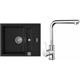Set StrongSinks S3 (drez Vardar 615 Čierna + batéria Stréva Chróm)