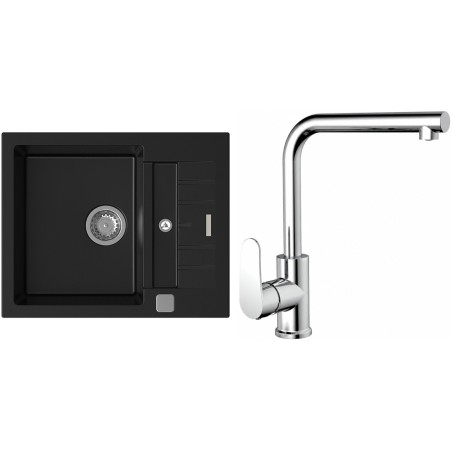 Set StrongSinks S3 (drez Vardar 615 Čierna + batéria Stréva Chróm)