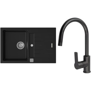 Set StrongSinks S3 (drez Vardar 780 Čierna + batéria Loira Čierna matná)
