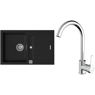 Set StrongSinks S3 (drez Vardar 780 Čierna + batéria Seina Chróm)