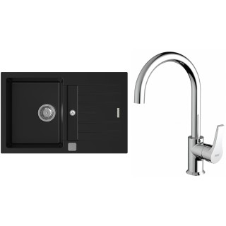 Set StrongSinks S3 (drez Vardar 780 Čierna + batéria Rhona Chróm)