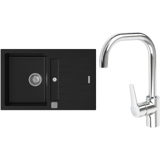 Set StrongSinks S3 (drez Vardar 780 Čierna + batéria Garonne Chróm)