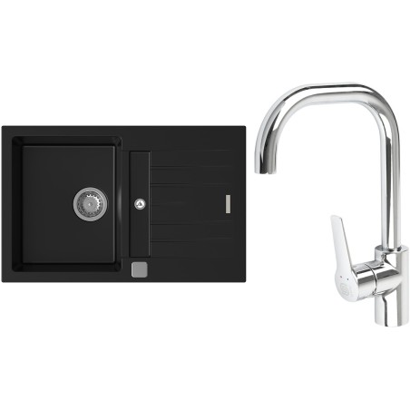 Set StrongSinks S3 (drez Vardar 780 Čierna + batéria Garonne Chróm)