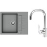Set StrongSinks S3 (drez Vardar 615 Sivá + batéria Garonne Chróm)