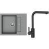 Set StrongSinks S3 (drez Vardar 615 Sivá + batéria Ipoly Čierna matná)
