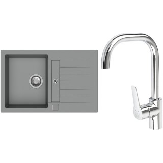 Set StrongSinks S3 (drez Vardar 780 Sivá + batéria Garonne Chróm)
