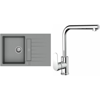 Set StrongSinks S3 (drez Vardar 780 Sivá + batéria Stréva Chróm)