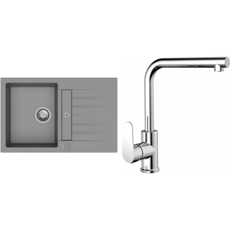 Set StrongSinks S3 (drez Vardar 780 Sivá + batéria Stréva Chróm)