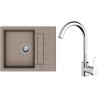 Set StrongSinks S3 (drez Vardar 615 Béžová + batéria Seina Chróm)